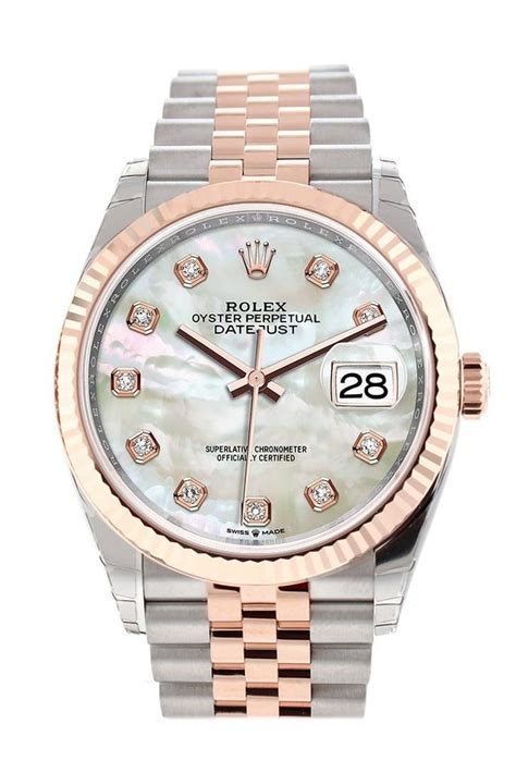 rolex 36 mother of pearl|rolex lady datejust oyster 28mm.